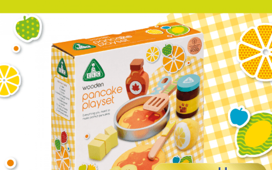 ELC Pancake Playset picture with Creative Play Winner Award Badge